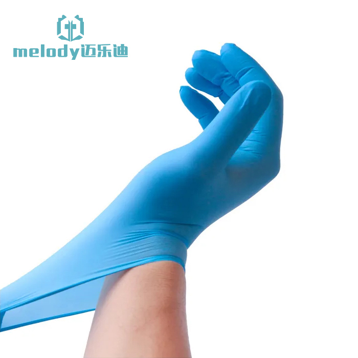 In which scenarios are disposable nitrile gloves used?